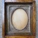 Reserved LARGE Antique Reclaimed Wood Architectural Primitive Picture Frame
