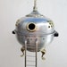 Aliens Have Landed UFO Spaceship Birdhouse Reclaimed Art