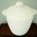 Vintage Hobnail Milk Glass Cookie Jar/Canister White Glassware