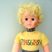 Vintage Doll Sleeping Eyes Large Blonde 1970s Doll