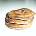 3 Handmade oak wood buttons, accessories