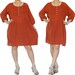 SALE 30% off - Cotta Blouse or Short Dress XL to 3X