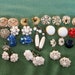 Vintage Estate Lot 17 Pairs of Earrings