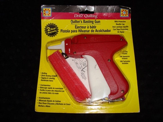 Quilting | Art | Dritz 3446 Quilters Basting Gun With Tacks Blue 5 Inches