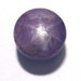 Star Ruby cabochon purple Medium Cabochon 17 carats