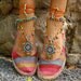GYPSY summer BAREFOOT SANDALS sole less sandals beach wedding rainbow dance jewelry slave anklet foot jewelry bohemian shoes unique