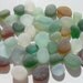 40 Jewellery Pieces - Beautiful English Sea Glass - Free Shipping (2070)