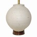Danish Modern Pottery Lamp by Affiliated Craftsmen . LG 14 inch diameter
