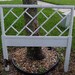 Vintage Faux Bamboo Chippendale Twin size headboard Hollywood Regency at Retro Daisy Girl
