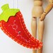Spicy Molecule Pepper Ornament - Capsaicin Chili Pepper - Hot Food Kitchen Science Chemistry