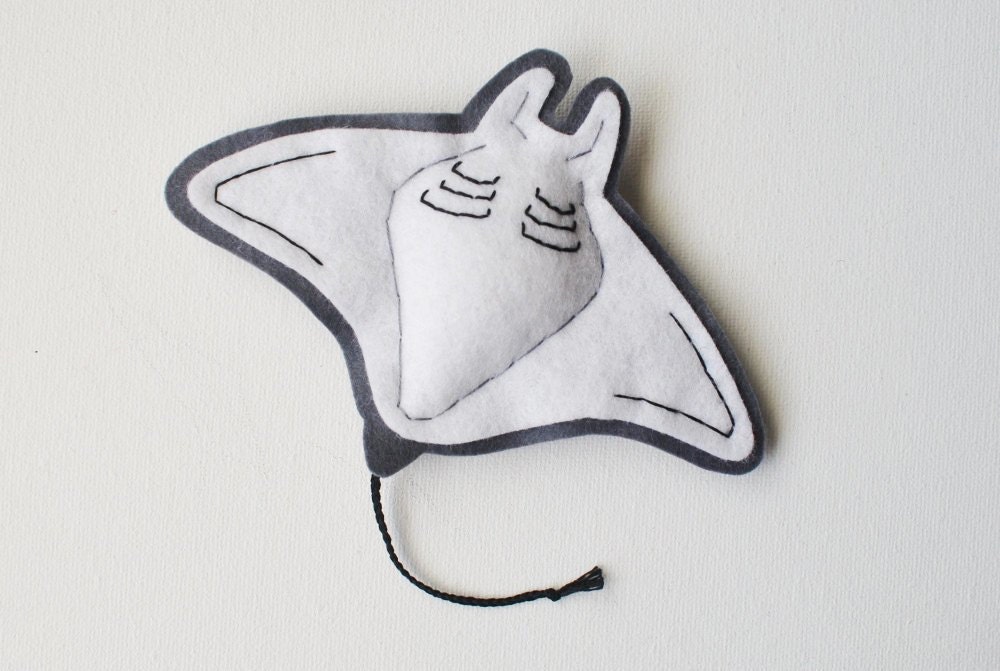 giant manta ray plush