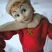 Adorable Vintage Cloth Ski Doll - Ski Decor