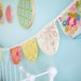 Custom Nursery Decor- Made to Match Scallop Bunting Flag Banner