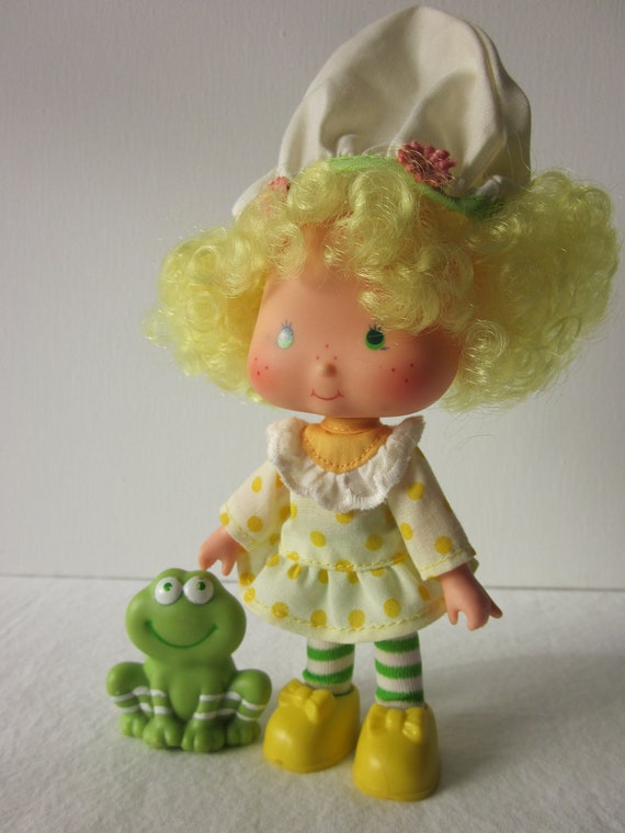 strawberry shortcake and lemon meringue doll set