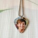 Louis Tomlinson Guitar Pick Necklace One Direction 1D