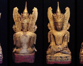 Burmese Shan Buddha, jambupati style