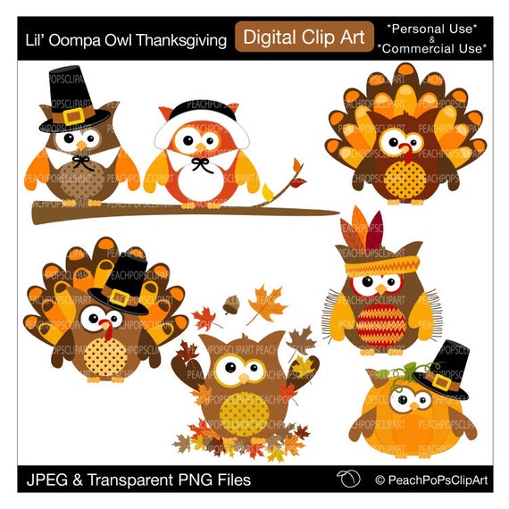 thanksgiving owl clip art - photo #46