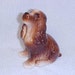 Vintage Royal Copley Cocker Spaniel Dog Figurine Pottery 1940's