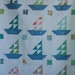Dreamy Sailboat Quilt by Dreamy Vintage Sheets on Etsy