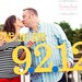 Save The Date Photo Prop SET - Large Date & Small Save the Date