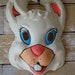 Vintage Bunny Mask Halloween Rare Find