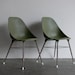 Vintage Plastic Scoop Chairs (Set of 2)
