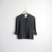 Vintage Abercrombie & Fitch Gray Wool Cardigan Sweater xs-s