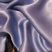 Beautiful Small Blue Silk Pocket Scarf - 13 x 13 Square