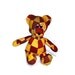 49ers or USC Team colors - Patchwork Bear Stuffed Animal - Awesome Gift for Fan - Ready to Ship