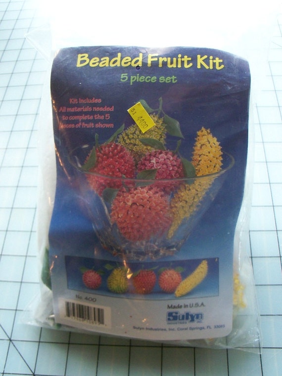 5 piece Beaded Fruit Kit