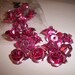 20 Pink Aluminum Flower Bead Caps - Destash Supply