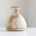Vintage Rustic Modern Wishon Harrell Pottery Vase