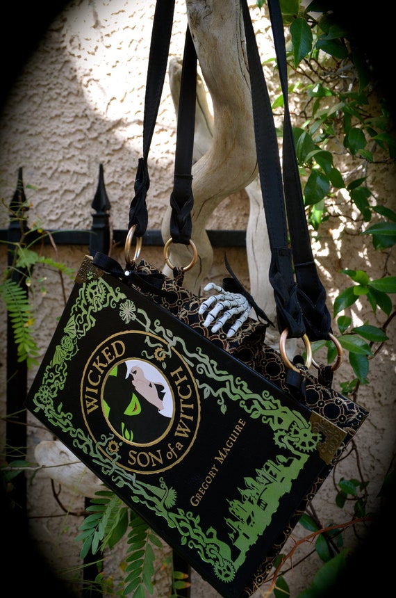 Pocket Book Purse Altered Handbag Mixed Media by OliviabyDesign