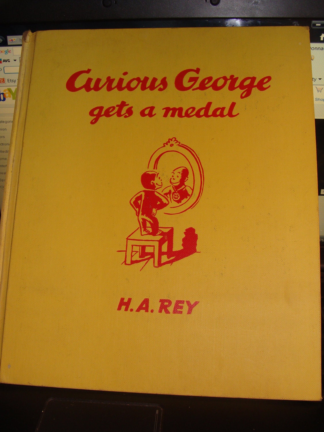 curious george gets a medal