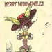 Merry Widow Wiles Walter Wellman Vintage Postcard advertising D. McRae's WARDSVILLE Ontario