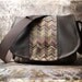 Leather Camera Bag New - Wine Chevron Medium DSLR - Pre-Order