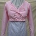SALE Regency Spencer Jacket/ Coat. Jane Austen. Pink Silk. READY to SHIP