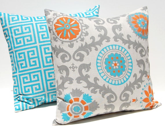 Decorative Pillow Covers Throw Pillow Covers Turquoise