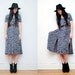SALE Floral Boho Slouch Grunge Revival Maxi Dress