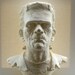 Awesome Monster of Frankenstein Bust, One of a Kind in Cream color Resin, 10" Bust Sculpture, Halloween Decoration