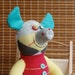 sock animal, pig, Leonard