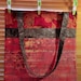 Cotton Tote bag in asian inspired print
