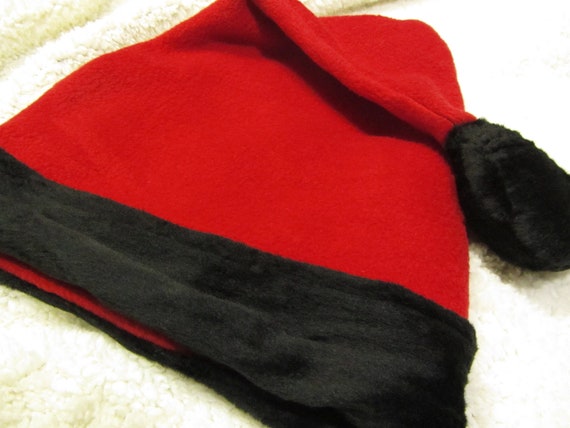 black and red santa hat adult size black and red santa hat adult size