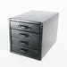 Vintage Metal Industrial Cabinet 4 Drawers