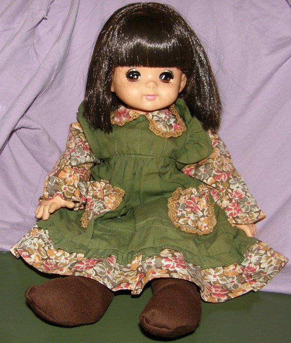 Sekiguchi GEGE 70's Big Eye Eyed 18 Japan Doll HTF