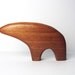 Danish Mid-Century Modernist Sculpture - Carved Wood - Large Bear Carving