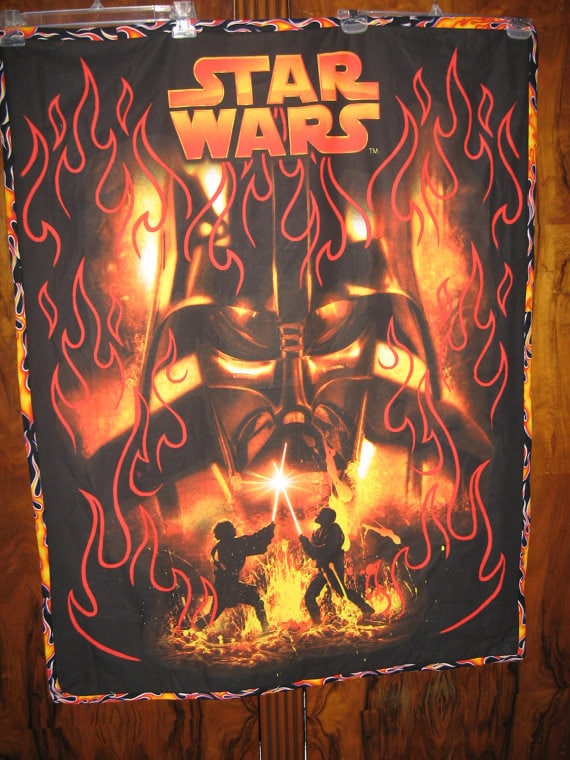 Star Wars Fabric Panel Extra Large Darth Vader WALL Hanging