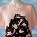 Pastel Peach Kitty Sweater