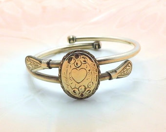 Antique Victorian Gold Filled Bates & B Clasper Bracelet