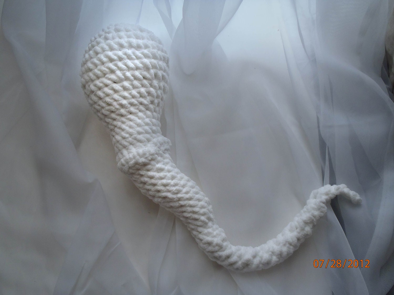 Crochet Jumbo Amigurumi Plush Sperm Fertility By Crochetfun2010 